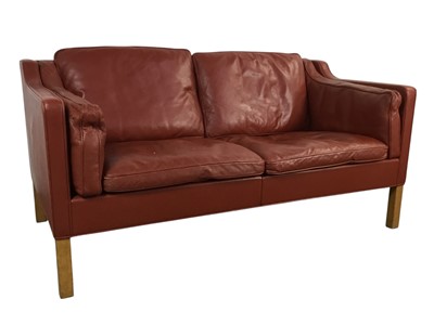 Lot 559 - BØRGE MOGENSEN (DANISH, 1914-1972) FOR FREDERICIA STOLEFABRIK, THREE PIECE SUITE.