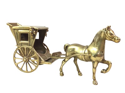 Lot 702 - GROUP OF SILVER PLATE AND BRASSWARE