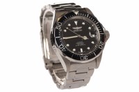 Lot 797 - GENTLEMAN'S INVICTA STAINLESS STEEL AUTOMATIC...