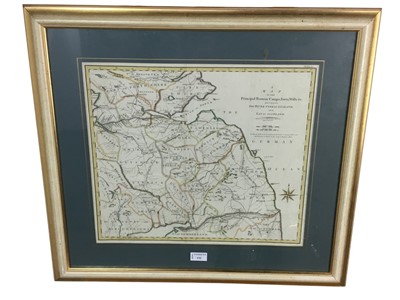 Lot 132 - MAP OF THE PRINCIPAL ROMAN CAMPS