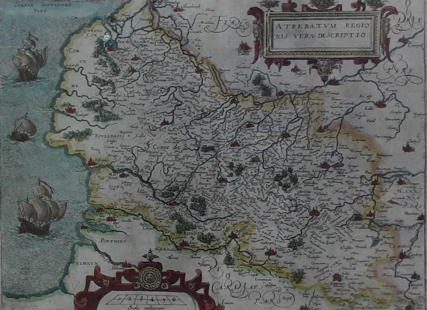 Lot 139 - TWO HAND COLOURED MAPS