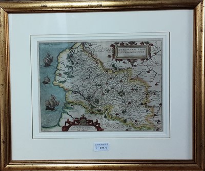 Lot 139 - TWO HAND COLOURED MAPS