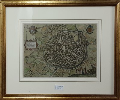 Lot 139 - TWO HAND COLOURED MAPS