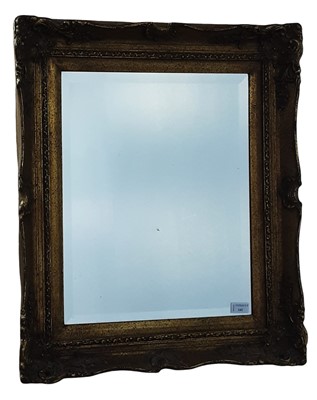 Lot 141 - MODERN RECTANGULAR WALL MIRROR