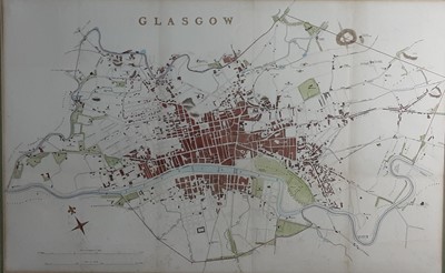 Lot 149 - MAP OF GLASGOW