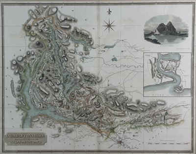 Lot 151 - MAP OF DUMBARTONSHIRE