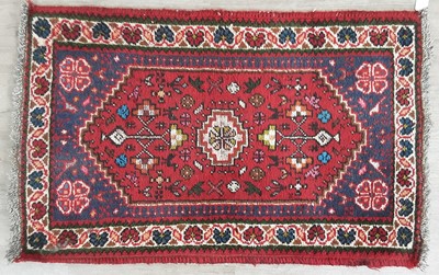 Lot 236 - RED GROUND QASHQAI RUG
