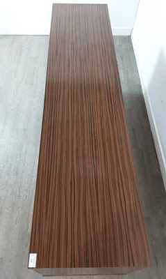 Lot 210 - RETRO FORMICA SIMULATED ROSEWOOD SIDEBOARD