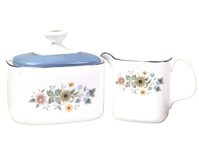 Lot 211 - ROYAL DOULTON PART DINNER SERVICE