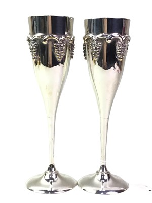 Lot 243 - SILVER PLATED TETE A TETE SET