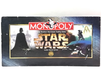 Lot 328 - STAR WARS CLASSIC TRILOGY MONOPOLY