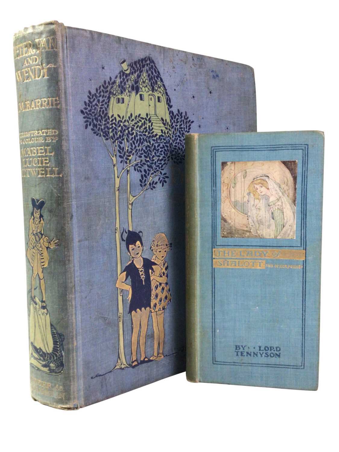 Lot 266 - THE LADY OF SHALOTT BY LORD TENNYSON - ILLUSTRATED BY KATHERINE CAMERON