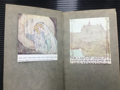 Lot 266 - THE LADY OF SHALOTT BY LORD TENNYSON - ILLUSTRATED BY KATHERINE CAMERON