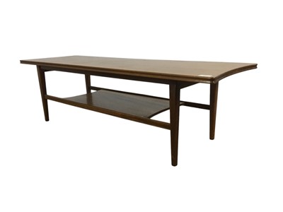 Lot 336 - TEAK COFFEE TABLE