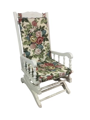 Lot 350 - MODERN ROCKING CHAIR