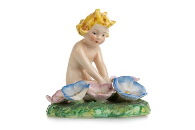 Lot 1402 - LESLIE HARRADINE FOR ROYAL DOULTON, FAIRY FIGURE, HN1393
