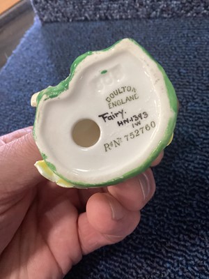 Lot 1402 - LESLIE HARRADINE FOR ROYAL DOULTON, FAIRY FIGURE, HN1393