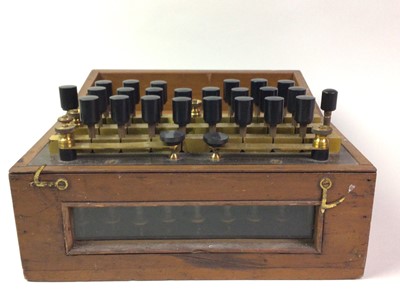 Lot 368 - BAIRD & TATLOCK RESISTENCE BOX