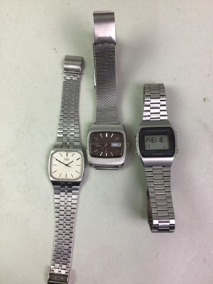 Lot 321 - VINTAGE SEIKO LCD ALARM CHRONOGRAPH WRIST WATCH