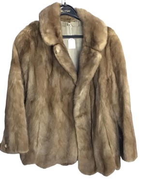 Lot 380 - MINK FUR JACKET