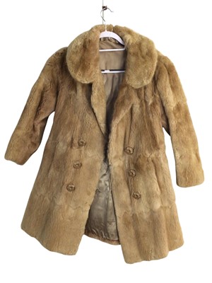 Lot 382 - SABLE THREE-QUARTER LENGTH JACKET