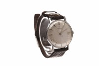 Lot 864 - GENTLEMAN'S OMEGA AUTOMATIC STAINLESS STEEL...