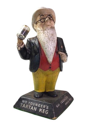 Lot 396 - GROUP OF FOUR BREWERY RELATED FIGURES