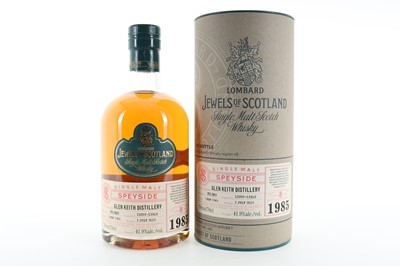 Lot 99 - **GLEN KEITH 1985 30 YEAR OLD LOMBARD JEWELS OF SCOTLAND