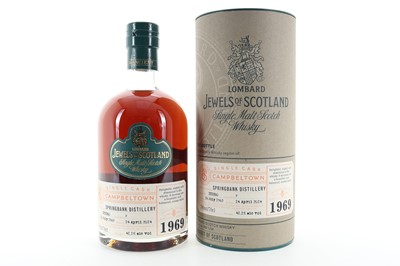 Lot 109 - **SPRINGBANK 1969 44 YEAR OLD LOMBARD JEWELS OF SCOTLAND