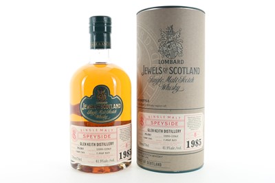 Lot 141 - **GLEN KEITH 1985 30 YEAR OLD LOMBARD JEWELS OF SCOTLAND