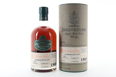Lot 151 - **SPRINGBANK 1969 44 YEAR OLD LOMBARD JEWELS OF SCOTLAND