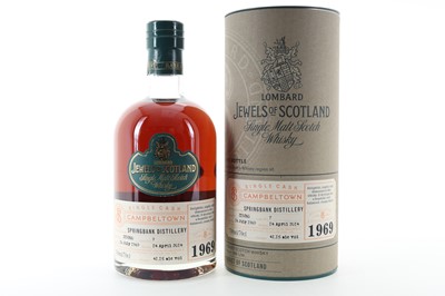 Lot 167 - **SPRINGBANK 1969 44 YEAR OLD LOMBARD JEWELS OF SCOTLAND
