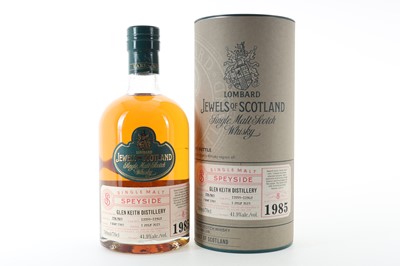 Lot 181 - **GLEN KEITH 1985 30 YEAR OLD LOMBARD JEWELS OF SCOTLAND