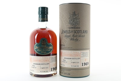 Lot 191 - **SPRINGBANK 1969 44 YEAR OLD LOMBARD JEWELS OF SCOTLAND