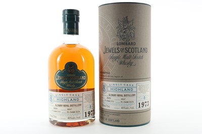 Lot 207 - **GLENURY ROYAL 1973 40 YEAR OLD LOMBARD JEWELS OF SCOTLAND