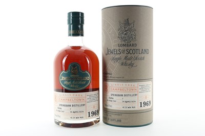 Lot 219 - **SPRINGBANK 1969 44 YEAR OLD LOMBARD JEWELS OF SCOTLAND