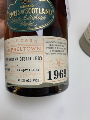 Lot 239 - **SPRINGBANK 1969 44 YEAR OLD LOMBARD JEWELS OF SCOTLAND