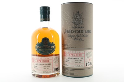 Lot 243 - **GLEN KEITH 1985 30 YEAR OLD LOMBARD JEWELS OF SCOTLAND