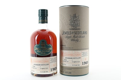 Lot 253 - **SPRINGBANK 1969 44 YEAR OLD LOMBARD JEWELS OF SCOTLAND