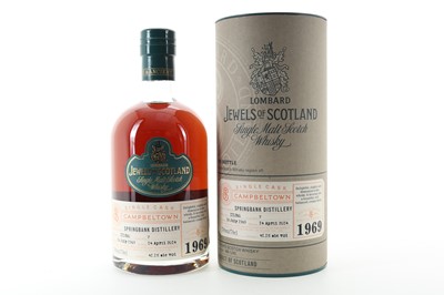 Lot 263 - **SPRINGBANK 1969 44 YEAR OLD LOMBARD JEWELS OF SCOTLAND