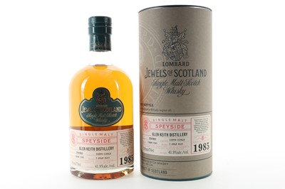 Lot 267 - **GLEN KEITH 1985 30 YEAR OLD LOMBARD JEWELS OF SCOTLAND