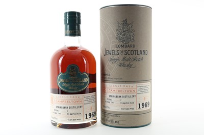 Lot 273 - **SPRINGBANK 1969 44 YEAR OLD LOMBARD JEWELS OF SCOTLAND