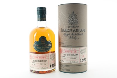 Lot 277 - **GLEN KEITH 1985 30 YEAR OLD LOMBARD JEWELS OF SCOTLAND