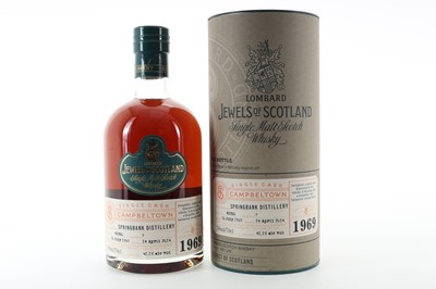 Lot 285 - **SPRINGBANK 1969 44 YEAR OLD LOMBARD JEWELS OF SCOTLAND