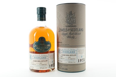 Lot 297 - **GLENURY ROYAL 1973 40 YEAR OLD LOMBARD JEWELS OF SCOTLAND