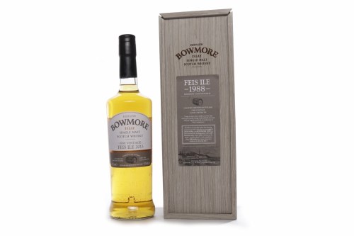 Lot 1015 - BOWMORE 1988 AGED 24 YEARS - FEIS ILE 2013...
