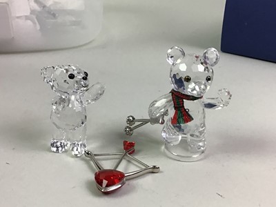 Lot 451 - SWAROVSKI CRYSTAL BEAR 'I LOVE YOU'
