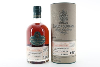 Lot 307 - **SPRINGBANK 1969 44 YEAR OLD LOMBARD JEWELS OF SCOTLAND