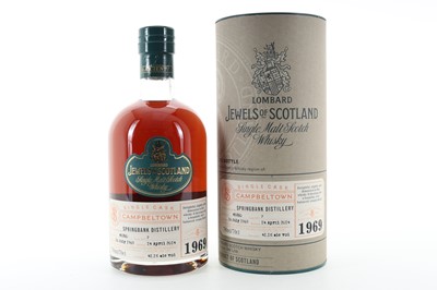 Lot 315 - **SPRINGBANK 1969 44 YEAR OLD LOMBARD JEWELS OF SCOTLAND