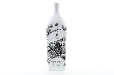 Lot 184 - JOHNNIE WALKER 12 YEAR OLD BLACK LABEL AIR-INK NOUCH EDITION